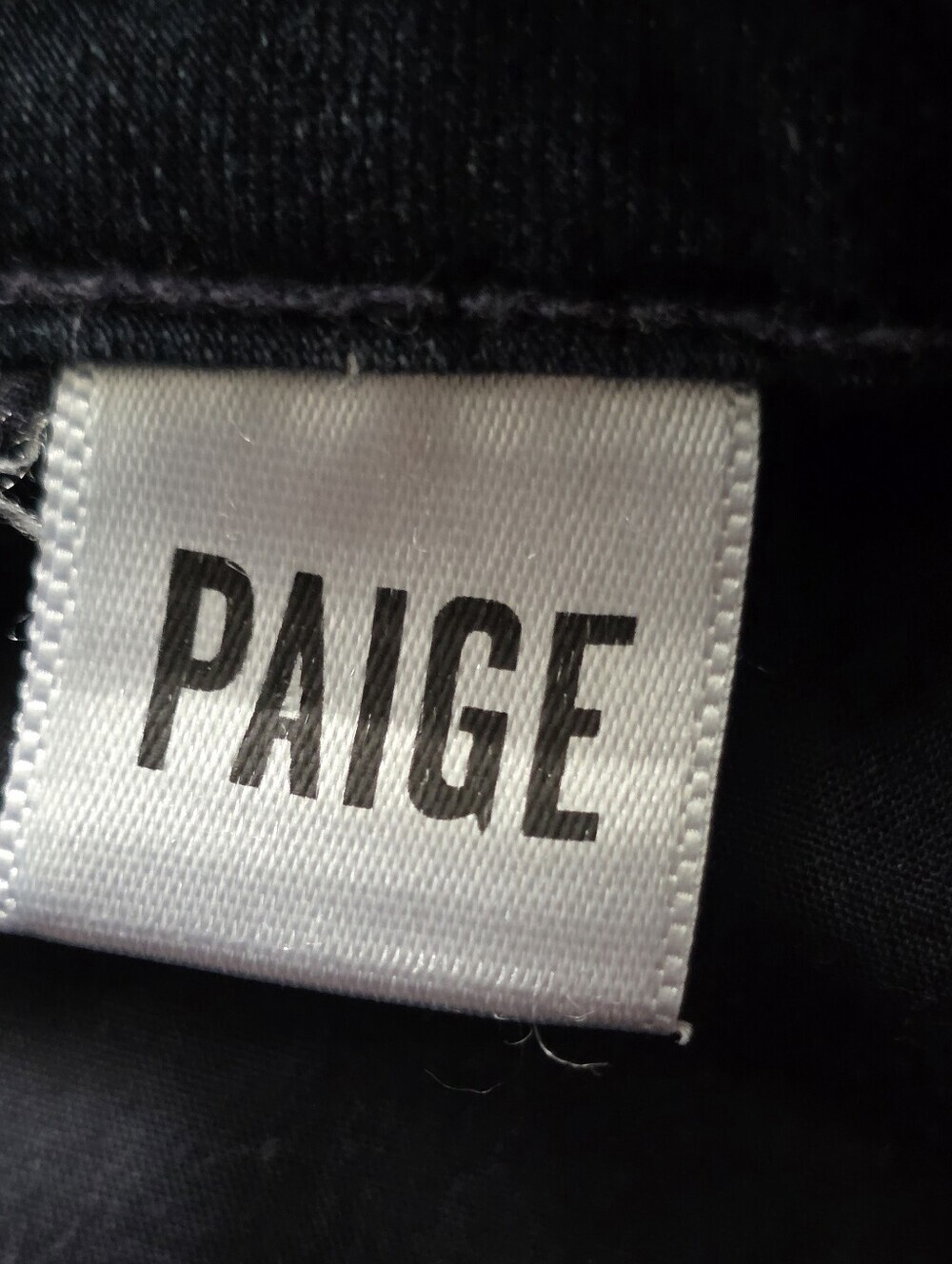 Paige Verdugo High-Rise Dark Blue Skinny Jeans Sz 27 - Picture 12 of 13